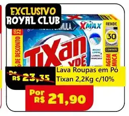 Royal Supermercados Lava Roupas em Pó oferta