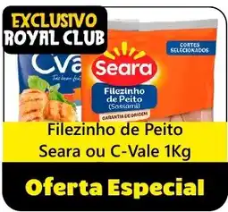 Royal Supermercados Filezinho de Peito oferta