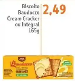 Sonda Biscoito Bauducco Cream Cracker ou Integral oferta