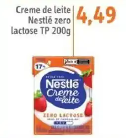 Sonda Creme de leite Nestlé zero lactose oferta