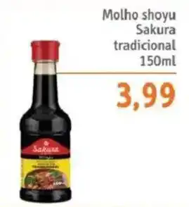 Sonda Molho shoyu sakura tradicional oferta