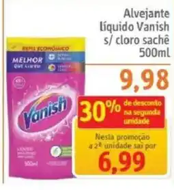 Sonda Alvejante liquido vanish s/ clore sachê oferta