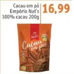 Sonda Cacau em pó Empório Nut's oferta
