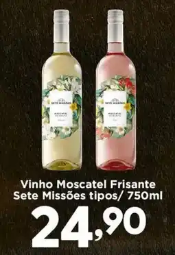 Confiança Supermercados Vinho Moscatel Frisante oferta