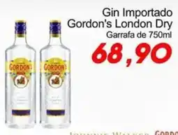 Villefort Atacadista Gin Importado Gordon's London Dry oferta