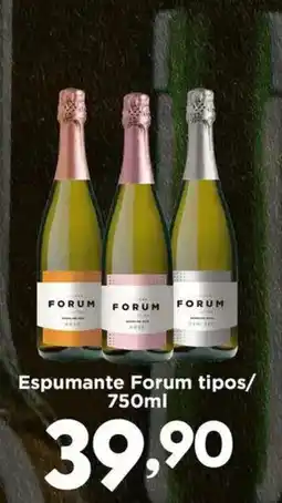 Confiança Supermercados Espumante Forum tipos oferta