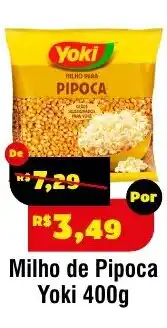 Royal Supermercados Milho de Pipoca Yoki oferta