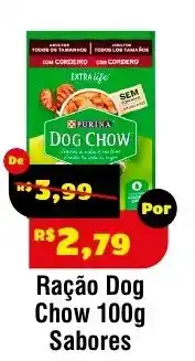 Royal Supermercados Ração Dog Chow S sabores oferta