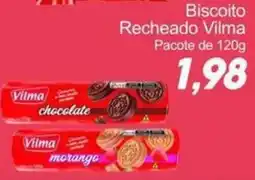 Villefort Atacadista Biscoito recheado vilma oferta