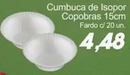 Villefort Atacadista Cumbuca de Isopor Copobras oferta
