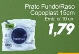 Villefort Atacadista Prato Fundo/Raso Copoplast oferta