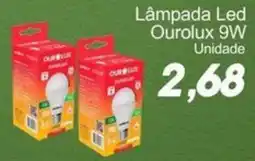 Villefort Atacadista Lâmpada Led Ourolux 9W oferta