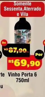 Royal Supermercados Vinho Porta 6 oferta