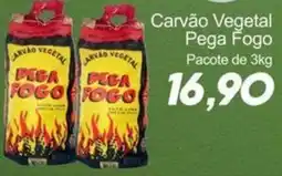 Villefort Atacadista Carvão Vegetal Pega Fogo oferta