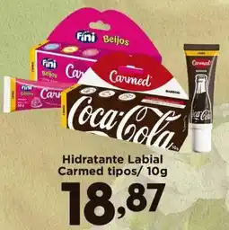 Confiança Supermercados Hidratante Labial Carmed tipos oferta