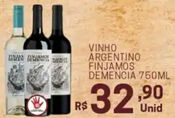 Supermercados Caetano vinho argentino finjamamos demencia oferta