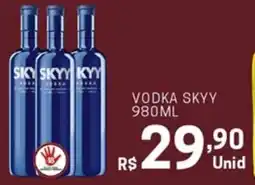 Supermercados Caetano Vodka skyy oferta