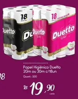 Giassi Supermercados Papel Higiênico Duetto oferta