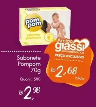 Giassi Supermercados Sabonete Pompom oferta