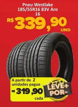 Paulistão Supermercados Pneu Westlake oferta