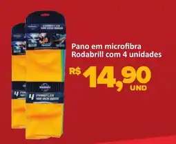 Paulistão Supermercados Pano em microfibra Rodabrill oferta