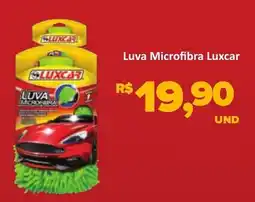 Paulistão Supermercados Luva Microfibra Luxcar oferta