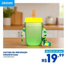 Casa Freitas Garrafa de Hidratação Infantil D'Casa oferta