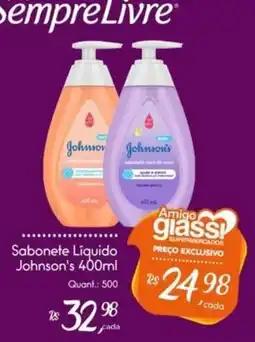Giassi Supermercados Sabonete Líquido Johnson's oferta