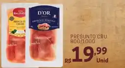 Supermercados Caetano Presunto cru italiano oferta