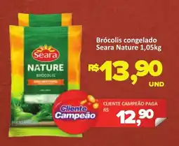 Paulistão Supermercados Brócolis congelado oferta