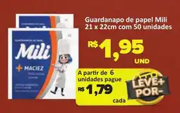 Paulistão Supermercados Guardanapo de papel mili oferta