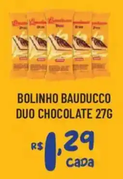 Bahamas Supermercados bolinho bauducco duo chocolate oferta
