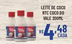 Bahamas Supermercados Leite de coco rtc coco do vale oferta
