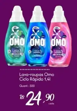 Giassi Supermercados Lava-roupas Omo Ciclo Rápido oferta