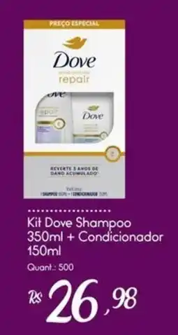 Giassi Supermercados Kit Dove Shampoo oferta