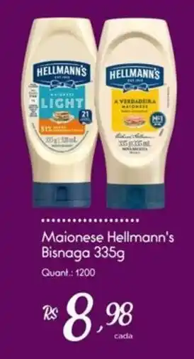 Giassi Supermercados Maionese hellmann's bisnaga oferta