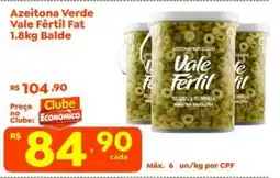 Econômico Atacadão Azeitona Verde Vale Fértil Fat oferta