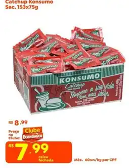 Econômico Atacadão Catchup konsumo oferta