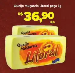 Paulistão Supermercados Queijo mussarela litoral oferta
