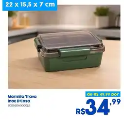 Casa Freitas Marmita Trava Inox D'Casa oferta