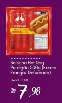 Giassi Supermercados Salsicha Hot Dog Perdigão oferta
