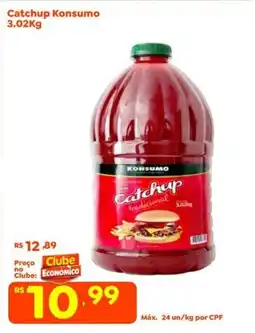 Econômico Atacadão Catchup konsumo tradicional oferta