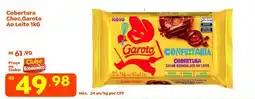 Econômico Atacadão Cobertura Choc.Garoto Ao Leite 1kg oferta