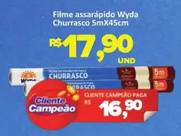 Paulistão Supermercados Filme assarápido Wyda Churrasco oferta