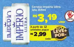 Paulistão Supermercados Cerveja imperio ultra oferta