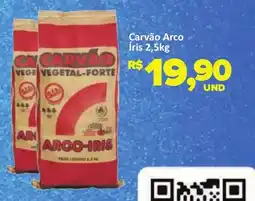 Paulistão Supermercados Carvão vegetal-forte arco-iris oferta