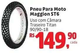 Pneu Para Moto Maggion St6