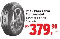 Camiño supermercados Pneu Para Carro Continental oferta