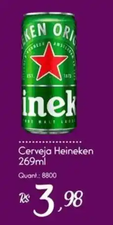Giassi Supermercados Cerveja Heineken oferta