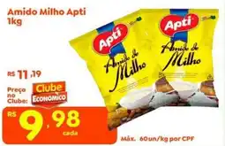 Econômico Atacadão Amido de Milho Apti oferta